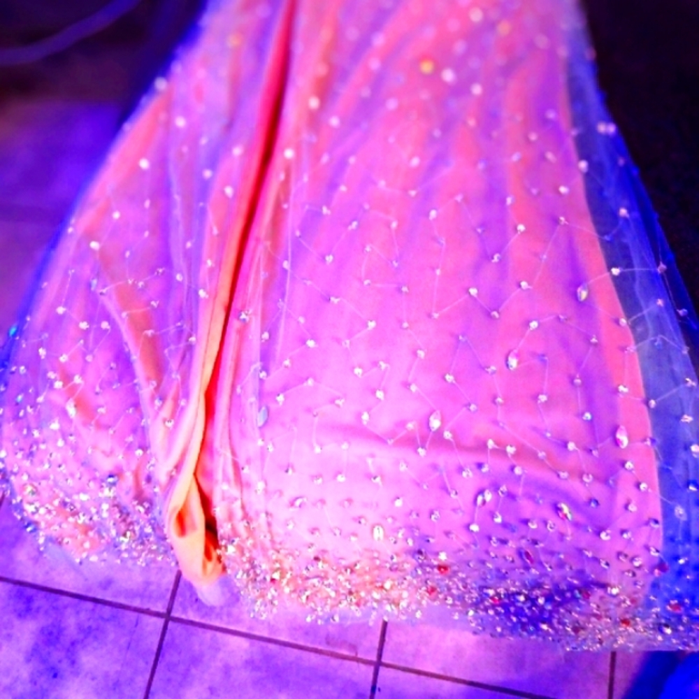 Sparkling Multicolor Gown - Picture 14 of 15